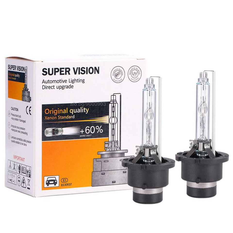 2x Xenon Hid Replacement Headlight Bulb D2S D2R D4S D4R 6000K White 35W Lamp