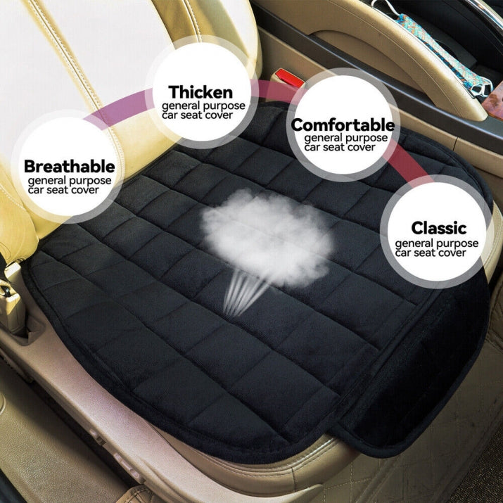 protective plush case pad protector for car seat made of non-slip textile material 50 x 50 cm