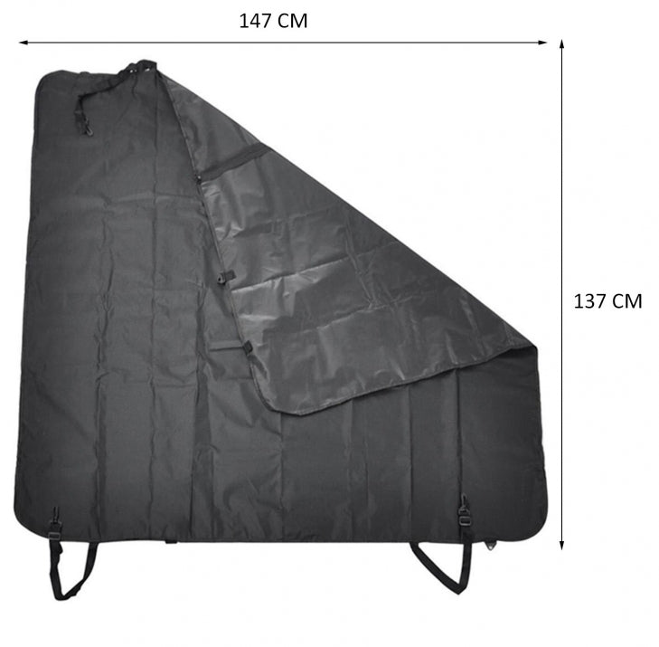 cover mat protector for seat and trunk for pets waterproof 137cm x 147cm