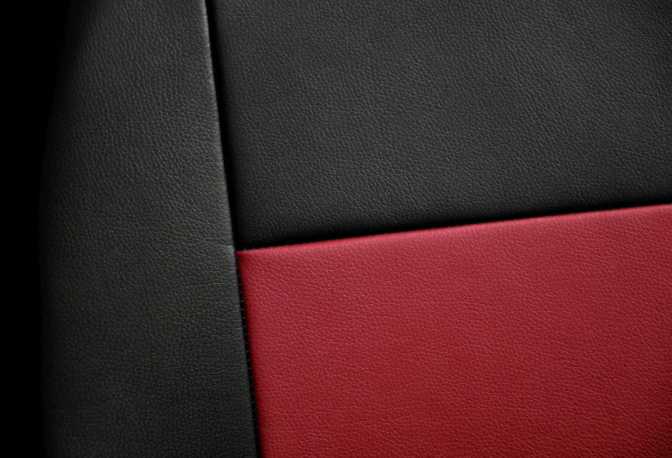 Leather covers for car front and rear seats upholstery car full set ofleather in black and beige,blue,black,red