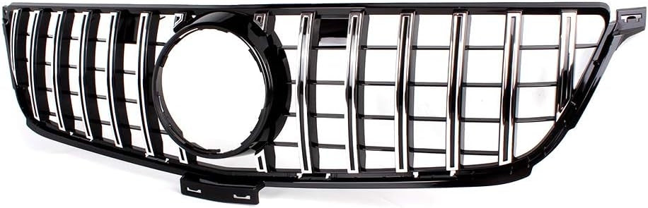 Chrome Front Grille for Mercedes Benz M-Class W166 ML300 ML320 ML350 ML400 ML450 2012-2015