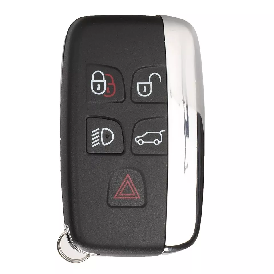 Replacement 5 Button Key Fob Case Shell for Land Rover Range Rover Sport Evoque