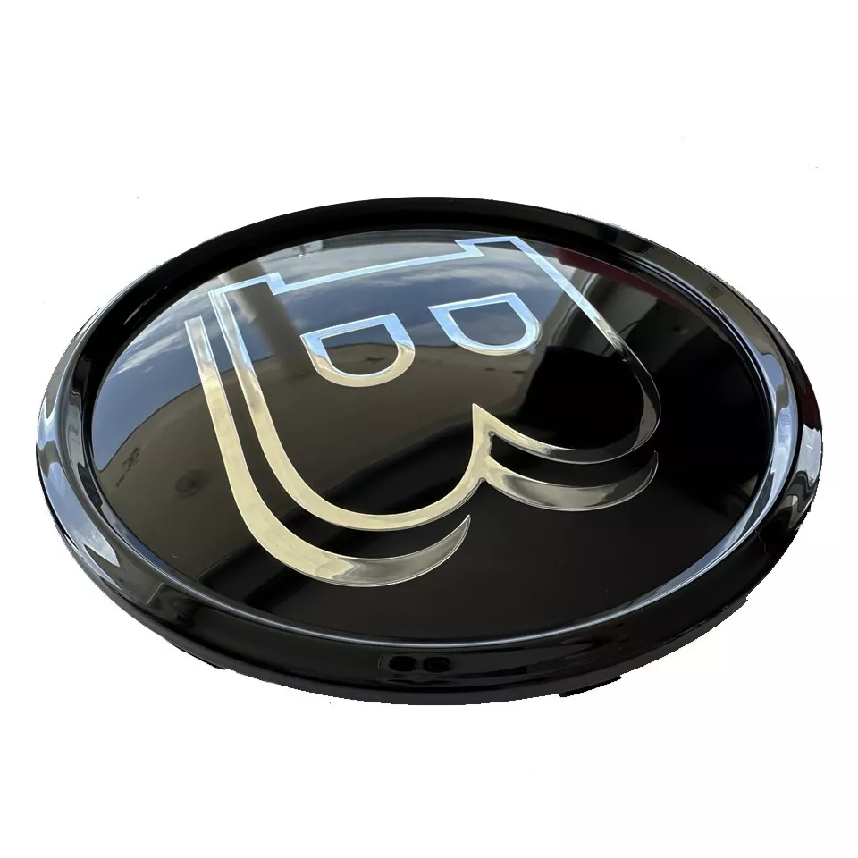 For Brabus Badge Mirror Emblem Sticker Decal Black B C E S GLK Class W213 W238 W217 W204 W207 W216 W245 W447 W639