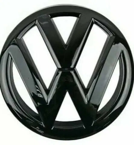 Front Emblem for VW Golf MK6 - Gloss Black