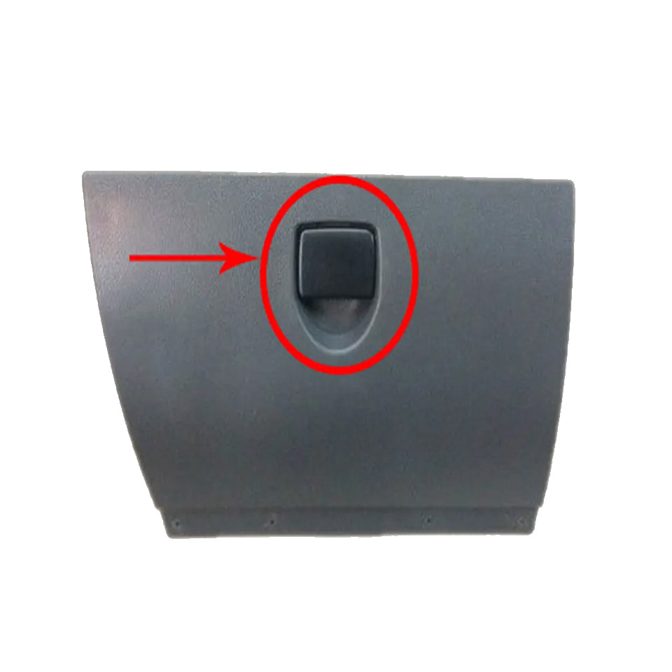 Glove Box Lid Handle Button Opener Black Dacia Logan Sandero Duster 6001548684