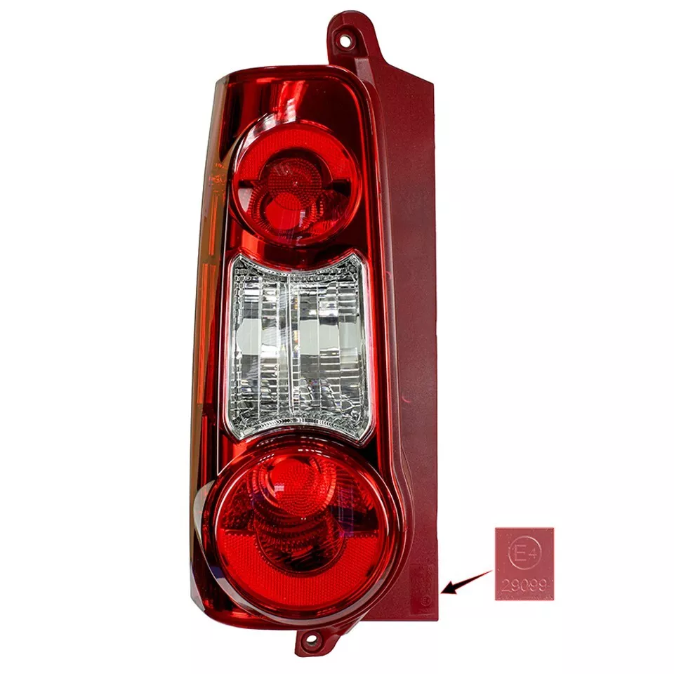 2x Rear Lights Left + Right for Peugeot Partner Citroen Berlingo 2008-2011 Taillights E Marked