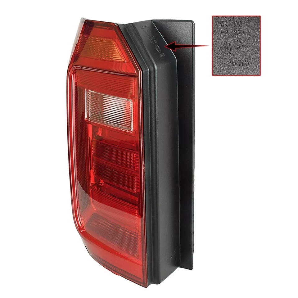 2x Rear Lights Left + Right for VW Volkswagen Caddy 4 2015-2019 Taillights E Marked