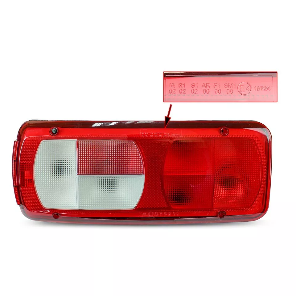 2x Rear Lights Left + Right for DAF 106 XF CF 105 Taillights E Marked