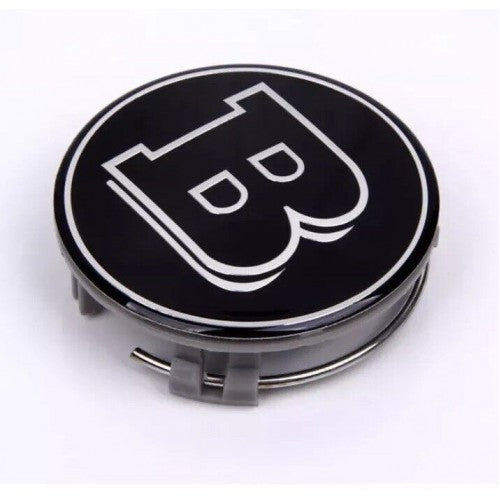 4X BRABUS WHEELS CAR CENTER HUB CAP BADGE EMBLEM STICKERS MERCEDES BENZ