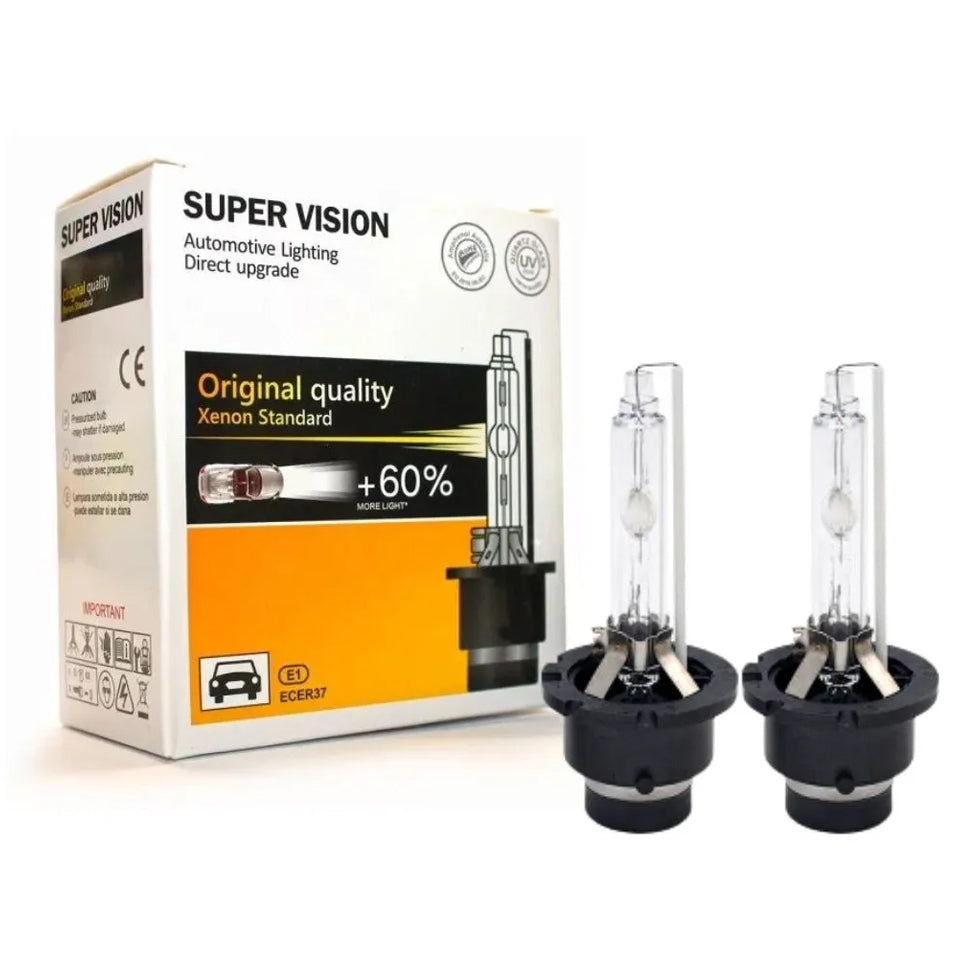 1x Xenon Hid Replacement Headlight Bulb D2S D2R D4S D4R 6000K White 35W Lamp