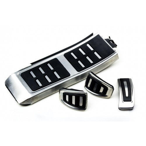 PEDAL COVER ACCELERATOR BRAKE FOOT REST PEDALS FOR AUDI A4 B8 A5 S5 Q3 Q5 A6 C7 A8 S8 A7 13-15