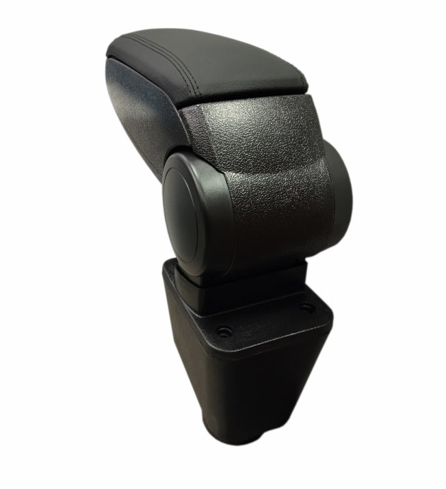 New Armrest Console for Dacia Sandero 2013+, Logan 1 (2004-2012), and Dokker with Black Leather Cover