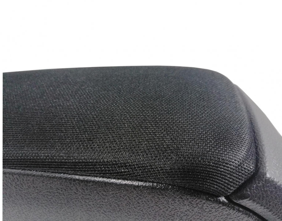 New Armrest Console for Ford Fiesta 7 (2009 - 2017) with Black Fabric Cover