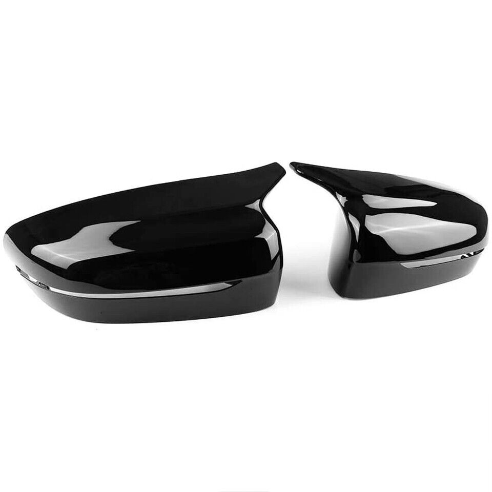 M Style Side Mirror Cover Caps For 2018+ BMW G30 5 Series Black Batman