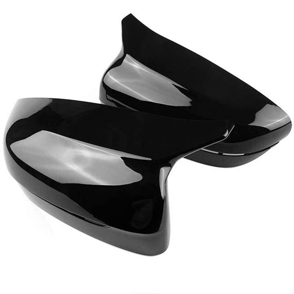 M Style Side Mirror Cover Caps For 2018+ BMW G30 5 Series Black Batman