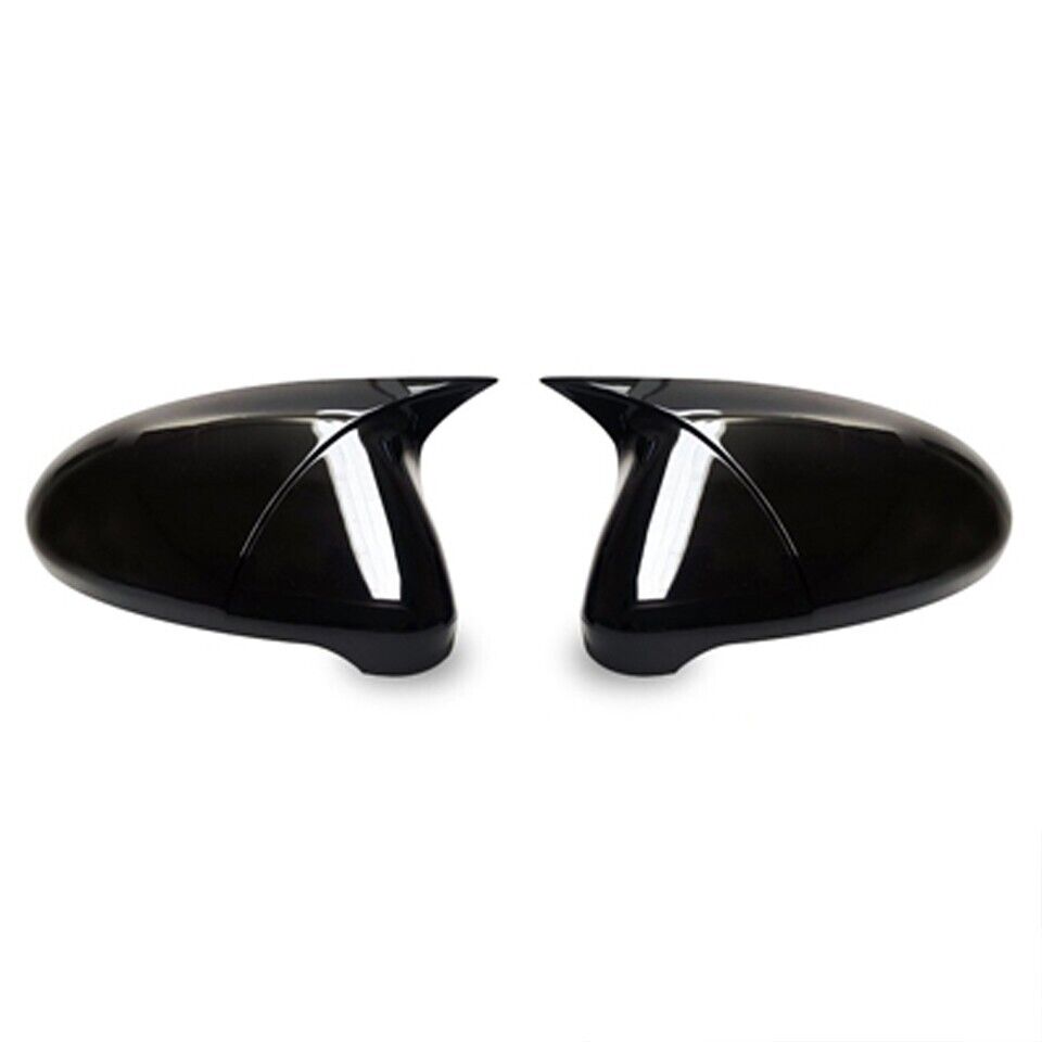 Batman Style Side Mirror Cover Caps For VW Golf MK7 MK7.5 2014-2019