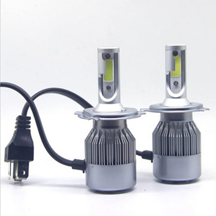 Set of 2 LED Bulbs for Headlights H1, H7, H11, H4 – 36W 7600LM 12/24V