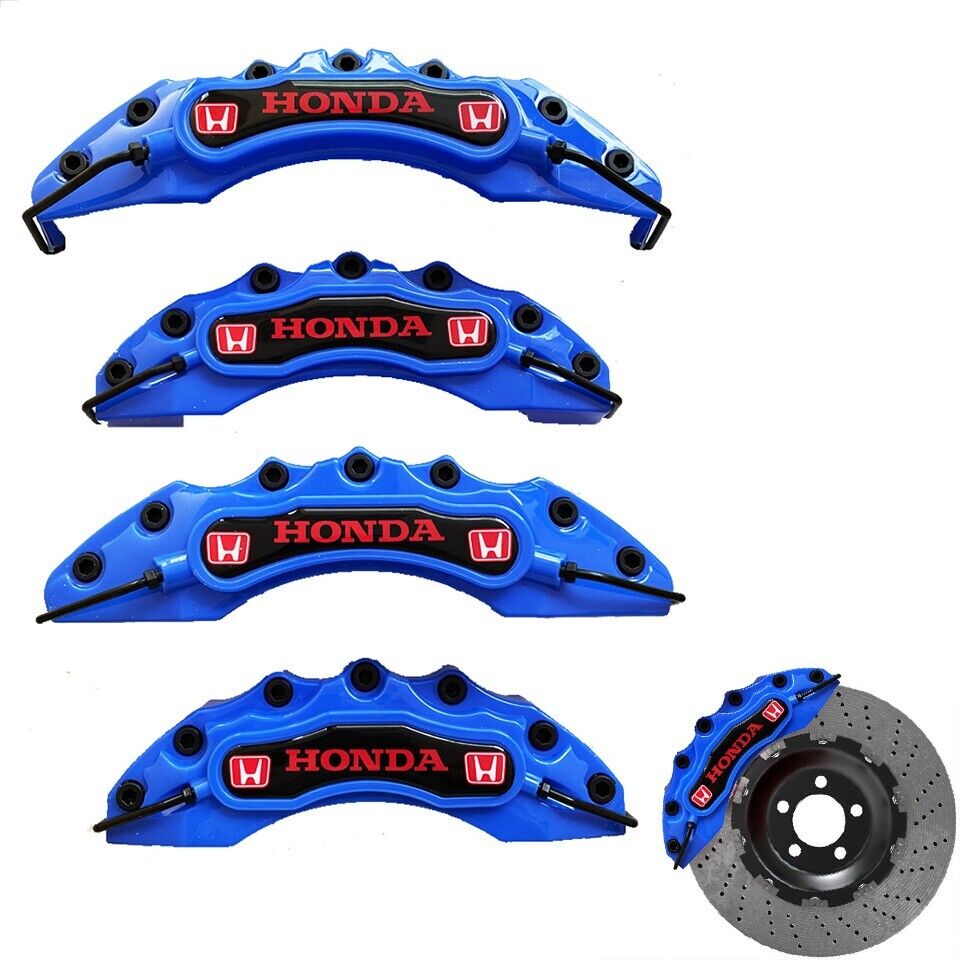 brake caliper cover Honda disc brake durable Yellow Blue Black 17-20"" for Honda