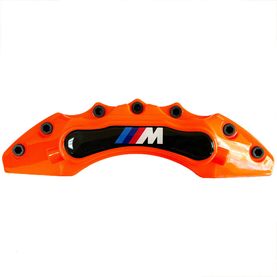 BMW M Brake Caliper Covers set Universal 1,3,5,7,X series Orange