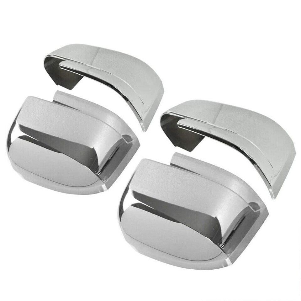 Fit For VW Volkswagen Crafter MAN TGE 2017-2021 Chrome Side Mirror Cover Caps Set