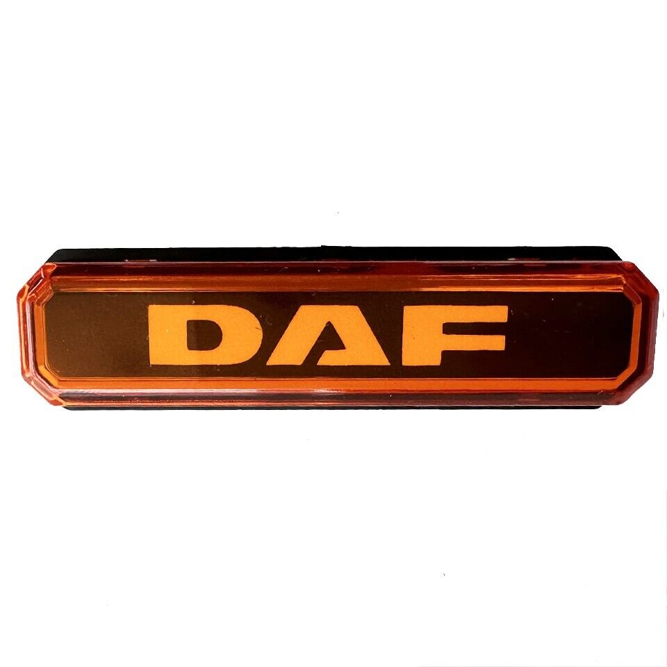 Daf LED Orange Truck Trailer Lorry Rear Side Marker Indicator Light 12/24V