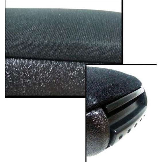 Armrest Console for Skoda Octavia 2 (2004 - 2012) with Black Fabric Cover