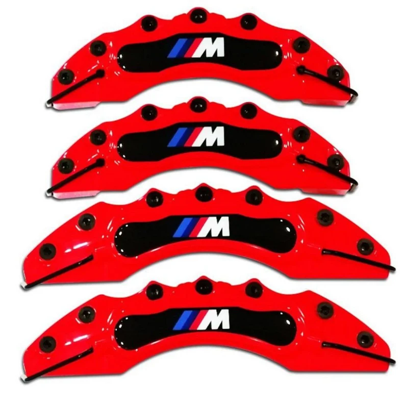 Red BMW Brake Caliper Covers E30 E36 E46 E39 E90 E91 E92 E60 F80 F82 M POWER