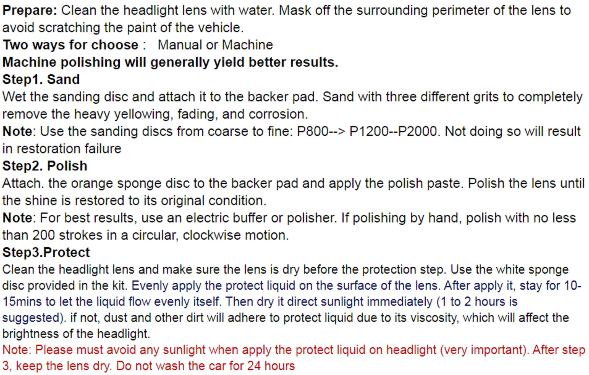 Headlight Restoration Kit Polish Headlamp Brightener for Car Head Lamp Lenses Deep Clean Head Light Paste Best One