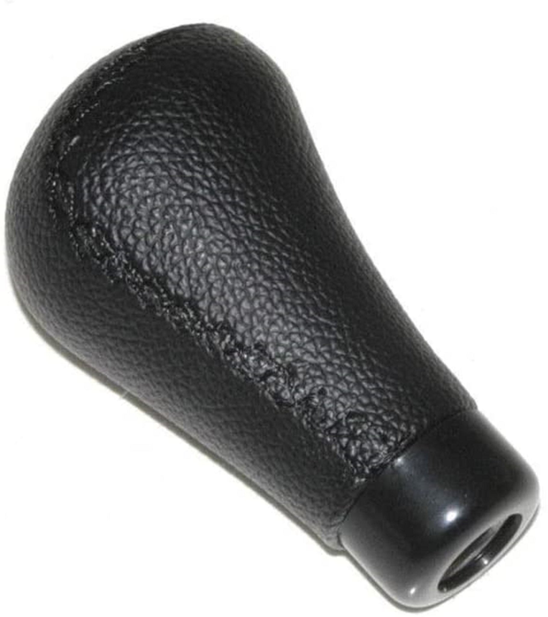 Automatic or Manual Gear Shift Knob Black Leather universal