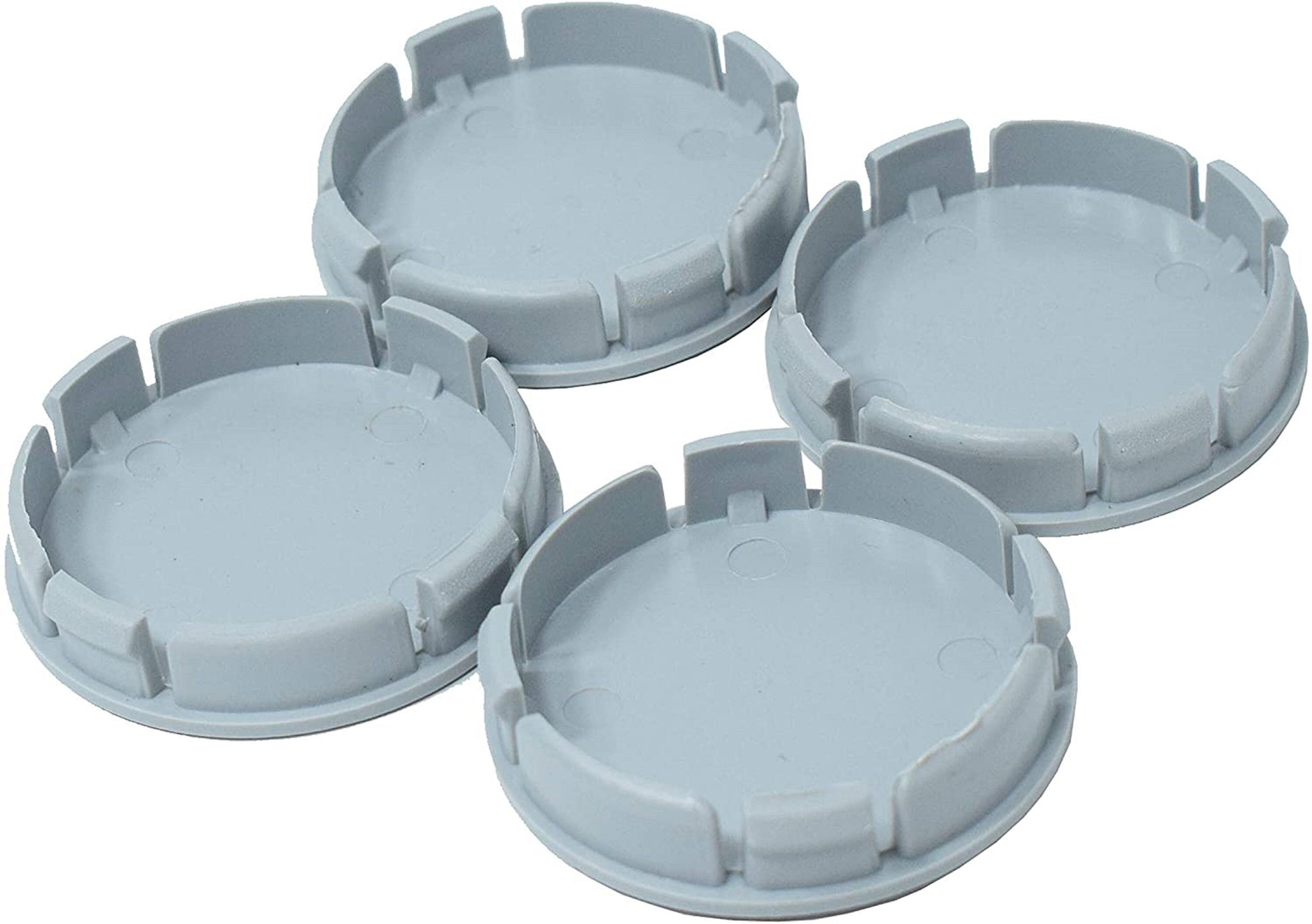 4 x set Rim covers Hub caps Hub cover 56 mm / 52 mm Grey Hub cap Wheel hub cover Caps