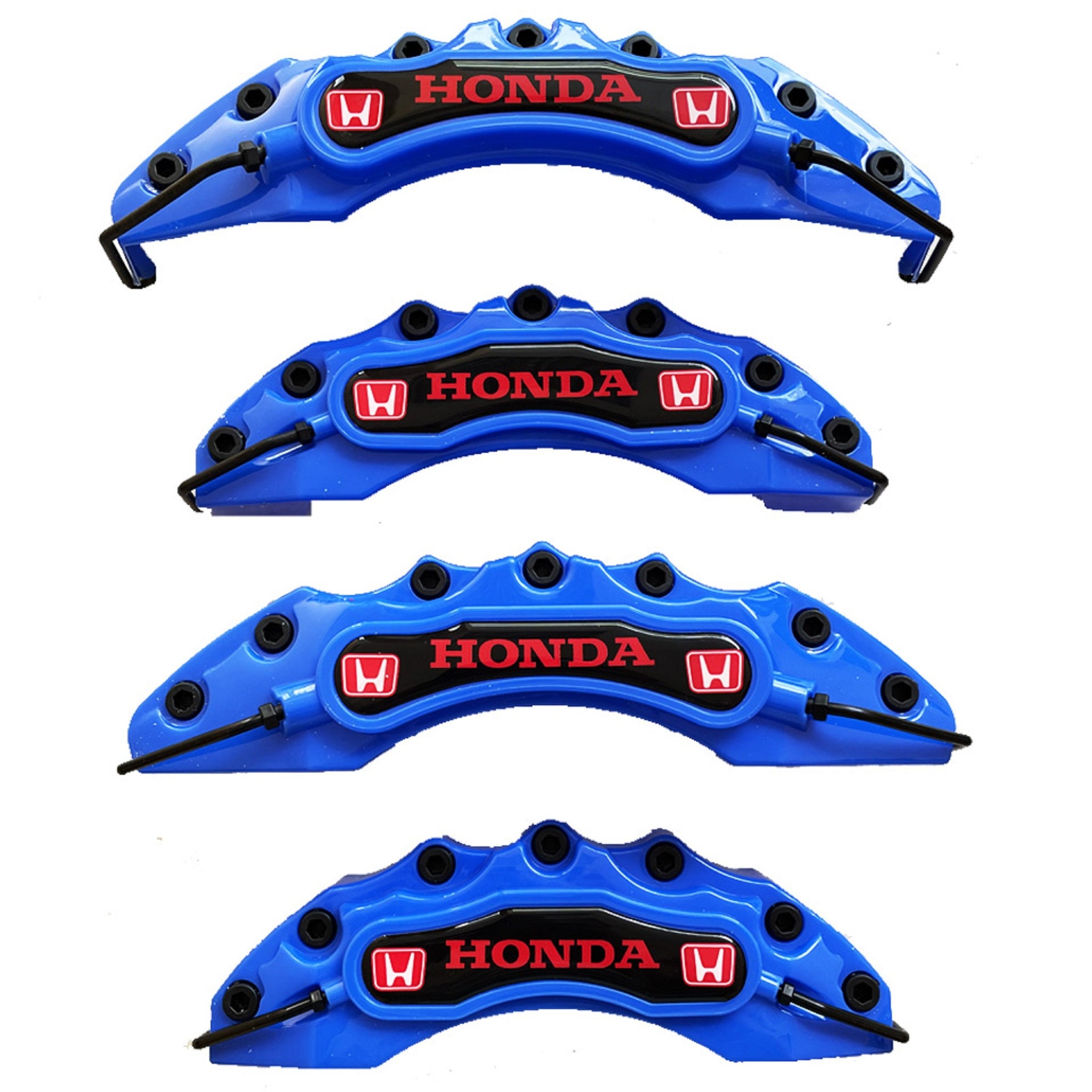 4x HONDA Honda Caliper Cover Front Rear Power ABS Emblem Rim Wheel Set Car Yellow,Green,Red,Black,Blue,Orange