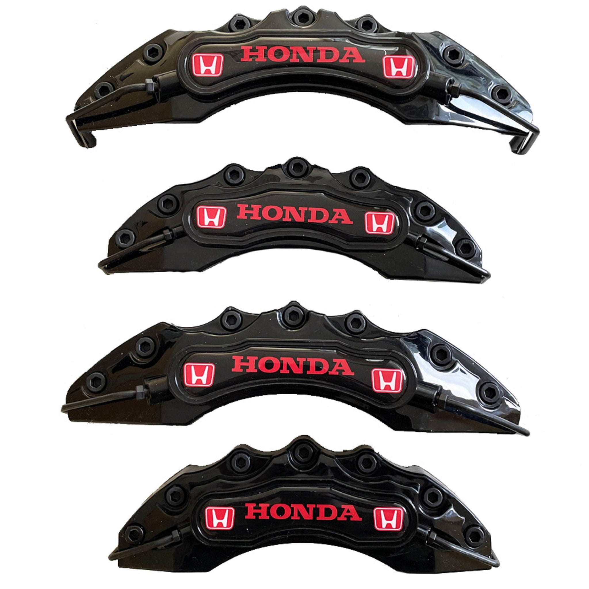 4x HONDA Honda Caliper Cover Front Rear Power ABS Emblem Rim Wheel Set Car Yellow,Green,Red,Black,Blue,Orange