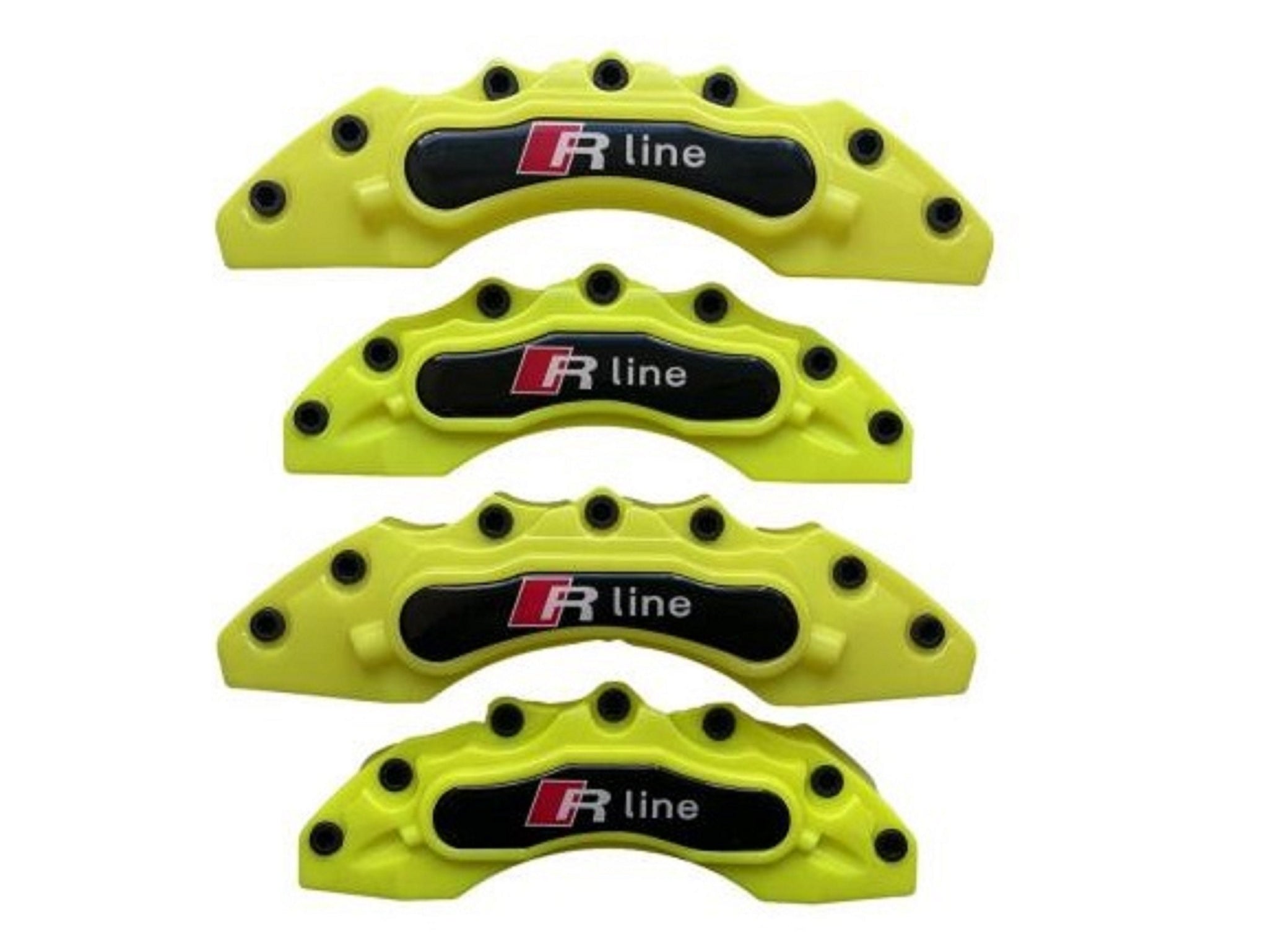 R line Rline VW Brake Caliper Cover Front Rear Power ABS Emblem Rim Wheel Set Car Series different colors