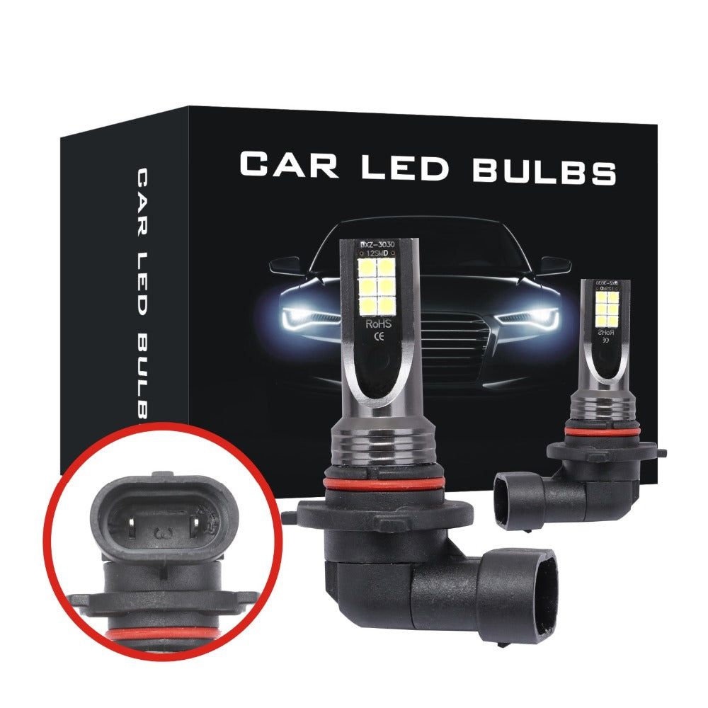 LED H4 H7 H11 H8 H9 H16JP H1 H3 Car Fog Light Bulbs 9005 9006 Auto Driving Headlamp Lamps 6500K 12V 24V LED Car Headlights