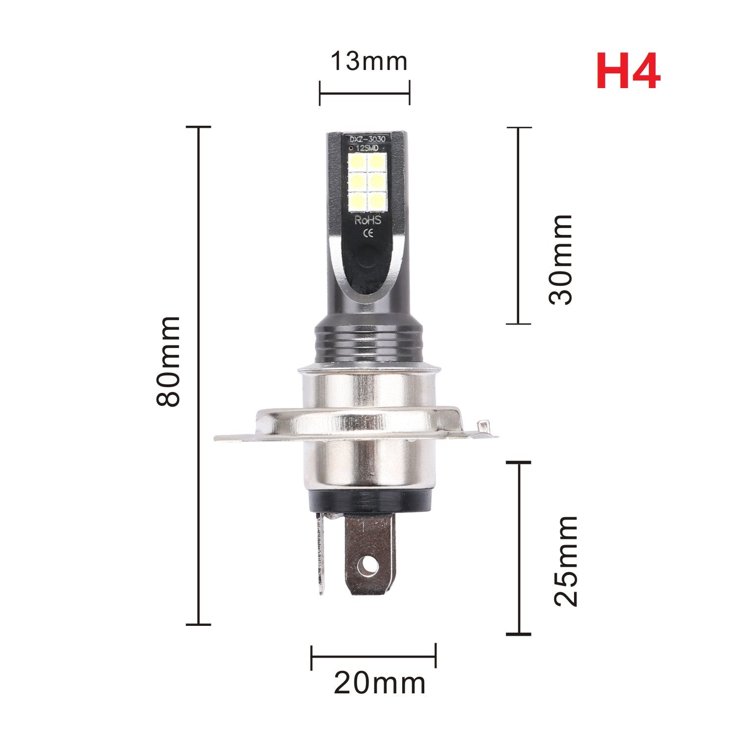 LED H4 H7 H11 H8 H9 H16JP H1 H3 Car Fog Light Bulbs 9005 9006 Auto Driving Headlamp Lamps 6500K 12V 24V LED Car Headlights