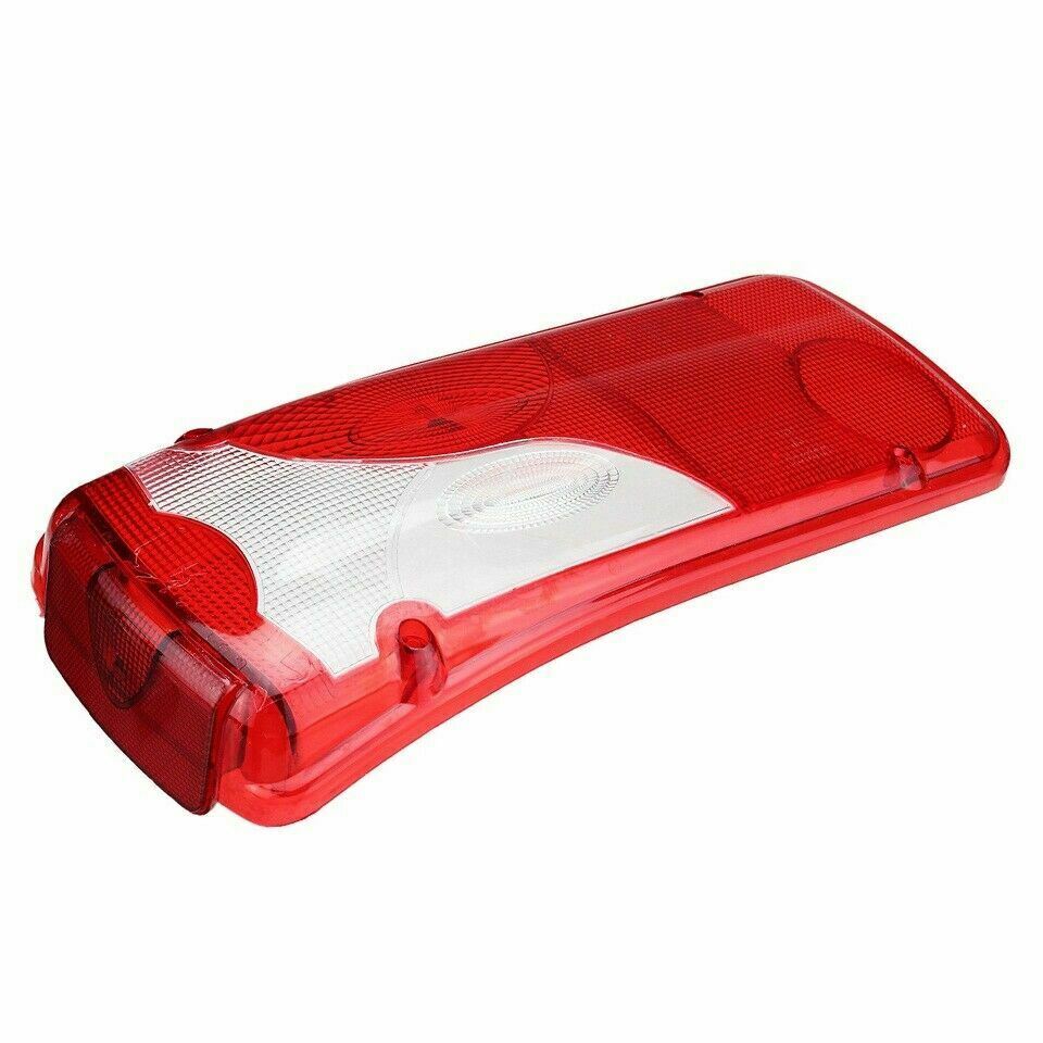 Pair (Right & Left) Rear Tail Stop Light Lamp Lens For Man Tga, Tgl, Tgm, Tgs