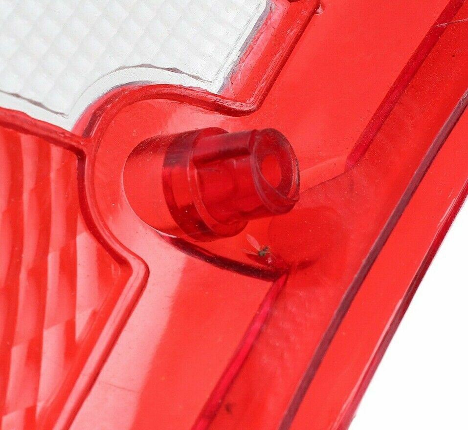 Pair (Right & Left) Rear Tail Stop Light Lamp Lens For Man Tga, Tgl, Tgm, Tgs