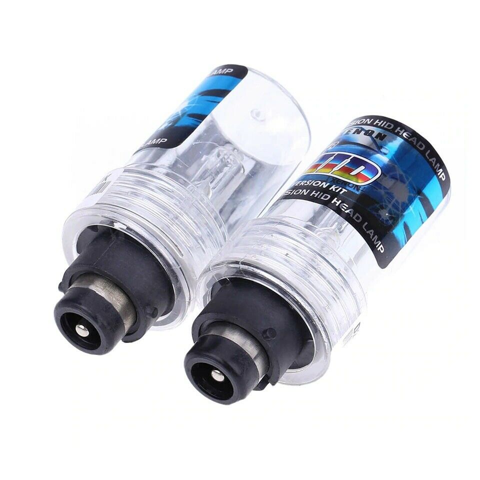 2x D2S 6000K HID XENON PAIR Two REPLACEMENT BULB Bright White Light New DS2