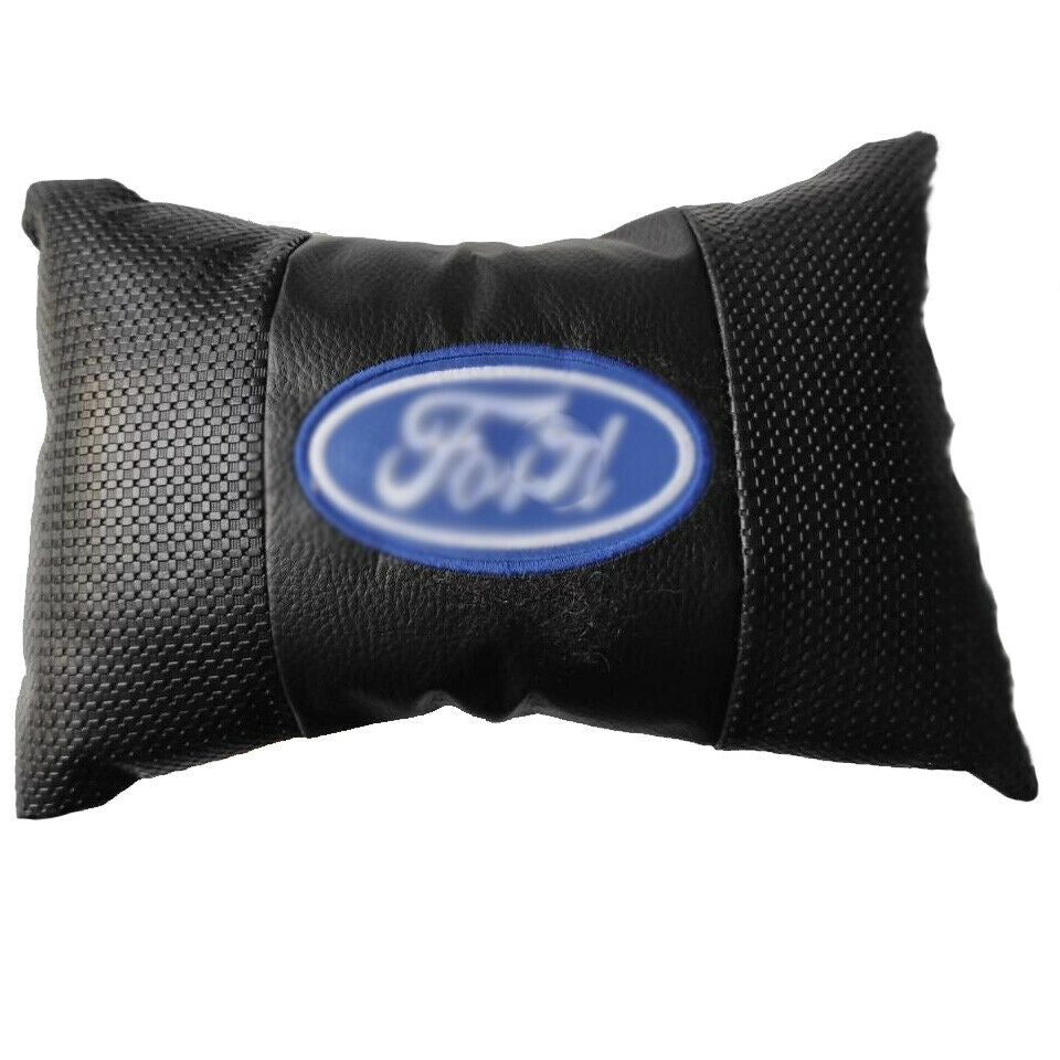 Car Neck Pillow Breathable Car Rest Cushion Seat Headrest For Ford