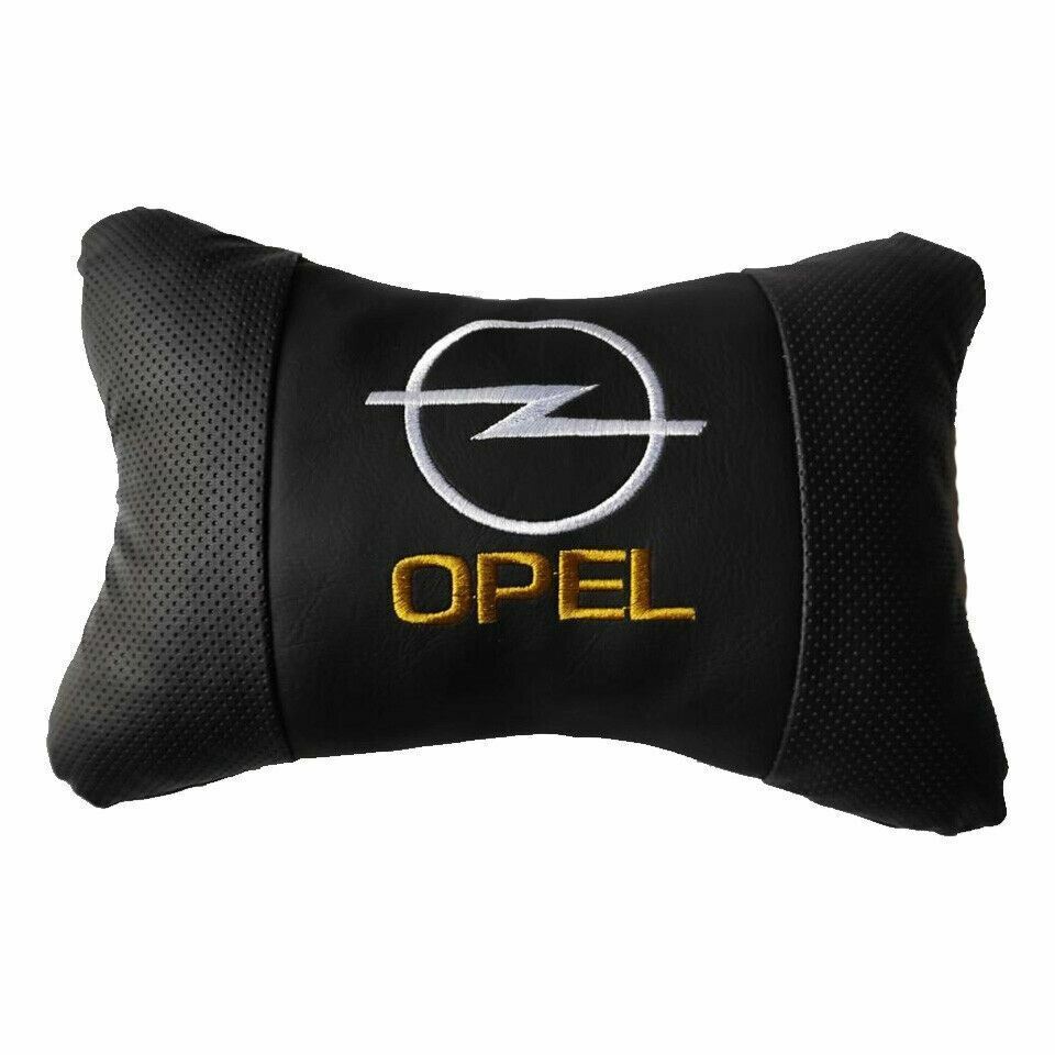 Black Car Rest Pillow Rest Cushion Seat Headrest For Opel Universal