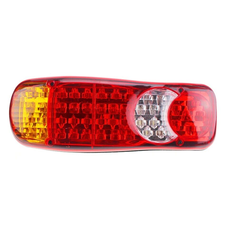 12V 2PCS 46 Led Rear Tail Truck Lights Lorry VAN For Scania Volvo Daf Man Iveco